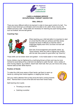 Ball Skills - HIGHLAND LITERACY