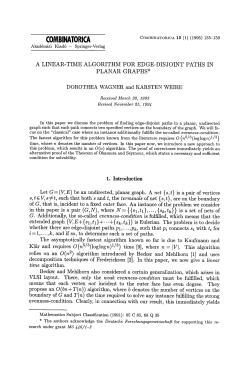 A linear-time algorithm for edge-disjoint paths in planar graphs