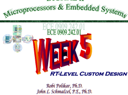 RT-level custom single-purpose processor design