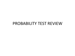experimental probability
