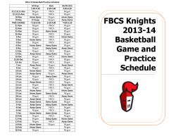 General event program