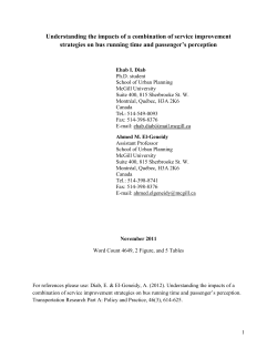 Understanding the impacts of a combination of service improvement