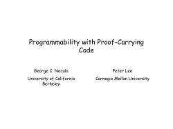 Motivation - Carnegie Mellon School of Computer Science