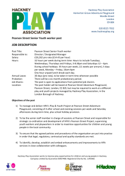 Hackney Play Association