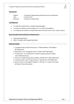 Lab Program : Week 1