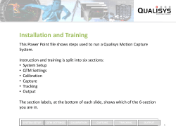 QTM Settings\3D Tracking and Trajectories - Rose