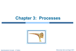 Module 4: Processes