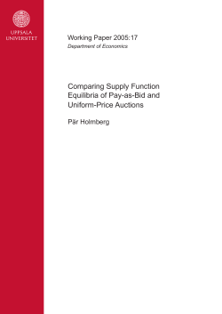 Comparing Supply Function Equilibria of Pay-as-Bid
