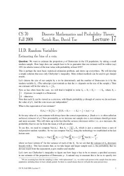 Law of Large Numbers