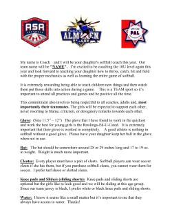 Sample Parent Handout