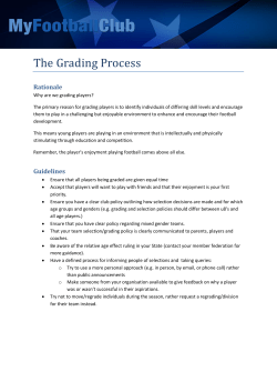 The Grading Process