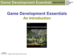 Game Development Essentials An Introduction Chapter 11