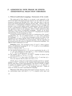 Addendum New proof of Finite-dimensional selection theorem