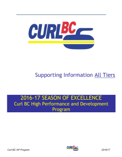 Each Team Member to complete Due- May 27 th , 2016