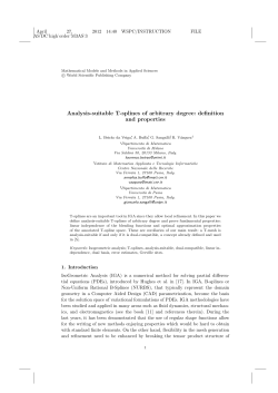 Analysis-suitable T-splines of arbitrary degree: definition and