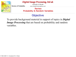 Digital Image Processing, 3rd ed.