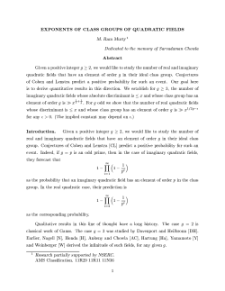 Exponents of class groups of quadratic fields