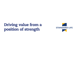 Driving Value from a position of strength