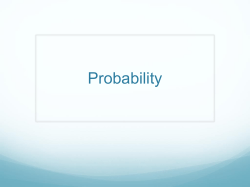 Probability - KICS Learns