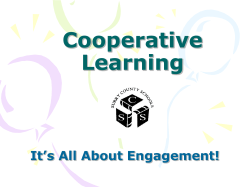 Cooperative Learning