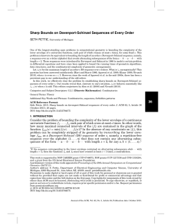 36 Sharp Bounds on Davenport-Schinzel Sequences of Every Order