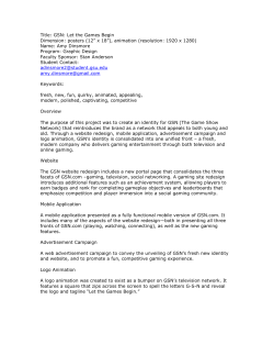 GSN: Let the Games Begin