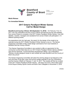 2017 Ontario ParaSport Winter Games