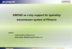 Existing transmission system