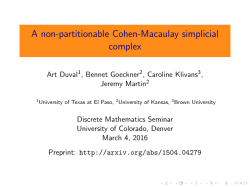 A non-partitionable Cohen-Macaulay simplicial complex