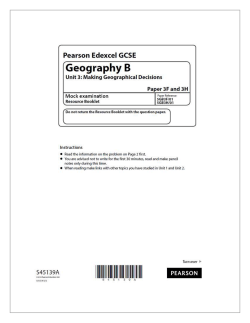 GCSE Decision Making Paper (Indonesia)