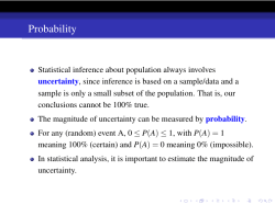 Probability - UBC Department of Statistics