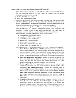 1 Report on IEEE R-10 Annual General Meeting held on 4