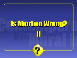 Judith Jarvis Thomson: “A Defense of Abortion”