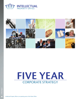 Five Year Corporate Strategy