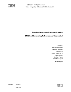 ARC 101 - Architecture Overview Diagram