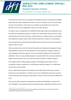 JobPath - Disability Federation of Ireland