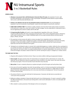 NU Intramural Sports - Northeastern University