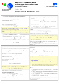 Minimizing movement scheme for time dependent gradient flows in