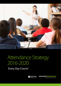 Attendance Strategy 2016-2020