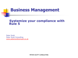 Systemize your compliance and risk management