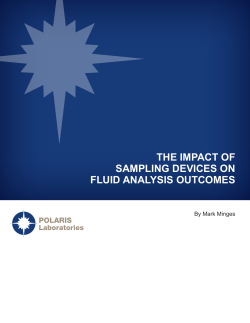 the impact of sampling devices on fluid analysis outcomes