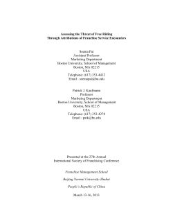 Assessing the Threat of Free Riding Through Attributions of