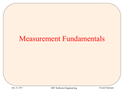 Quality Management Overview - Software Engineering @ RIT