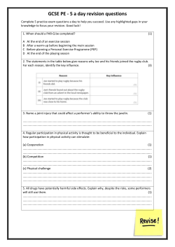 5 a day revision questions