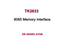 KL2023 : Mikroprosessor dan Mikrokomputer