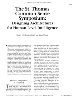Designing Architectures for Human-Level Intelligence