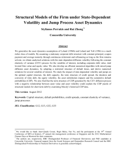 Structural Models of the Firm under State