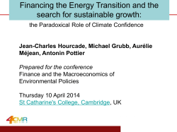 Presentation, Powerpoint 455kb - The Cambridge Trust for New