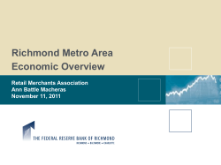Richmond MSA Nonfarm Payroll Employment