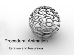 Iteration and Recursion.